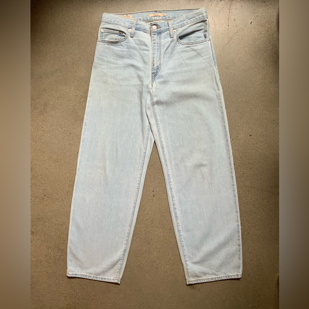 Levi's Light Blue Women's baggy dad jean